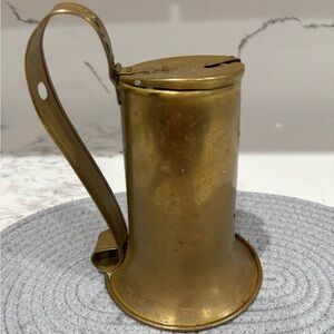 Vintage Brass smudge pot. Fire starter